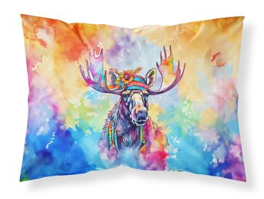 NEW Hippie Animal Moose Standard Pillowcase Lightweight Super Soft Easy Care Decorative Artwork Pillowcase, Standard