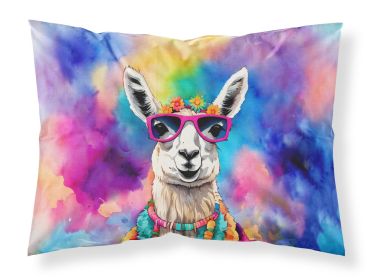 NEW Hippie Animal Llama Standard Pillowcase Lightweight Super Soft Easy Care Decorative Artwork Pillowcase, Standard (Default: Default)